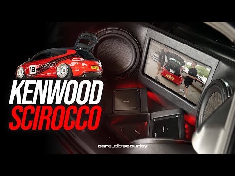 Kenwood Audio & Bass Build VW Scirocco | Car Audio Security