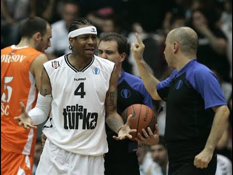 Allen Iverson debut in Turkish League Besiktas Fenerbahçe Ulker - FULL Game (2011)