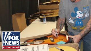 How signed guitars support first responders in California