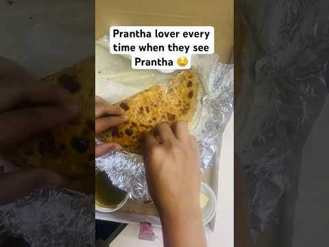 For Prantha lover 🤤☝️#youtubeshorts #trending #shortsvideo #food #sundayfunday #lunchboxrecipe