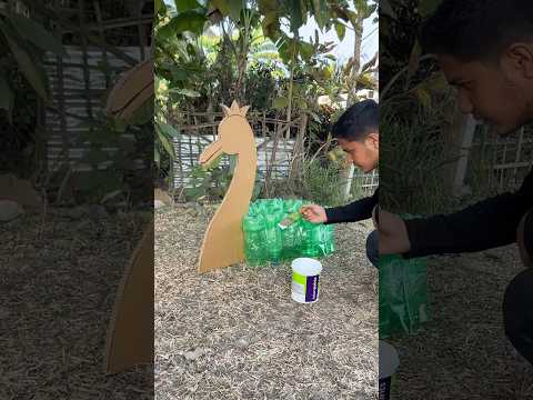 Beautiful Duck Shaped Garden Planter | #short #youtubeshort #reel #viral #trending #diy #Planter