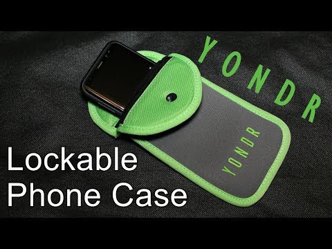 YONDR Lockable Phone Case / Pouch - How does it work? - Creating Phone Free Zones