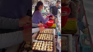 #Takoyaki ! Is Japanese Snack Made Of a Wheat Flour-based Batter and Cooked In a special molded pan