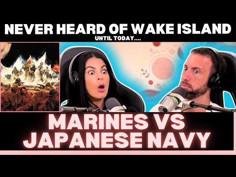 Canadians React To 450 Marines Vs The Imperial Japanese Navy - Wake Island