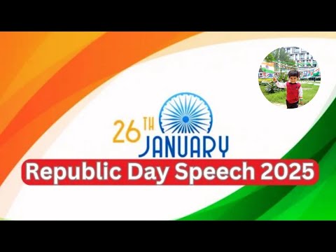 Republic Day Speech | Kids Speech On Republic Day | 26 January Speech | Kids Speech #republicday