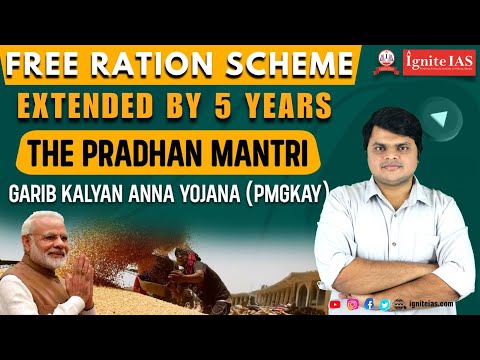 PM Modi | PM Modi Announces Free Ration Under Garib Kalyan Yojna Extended For 5 Years | #igniteias