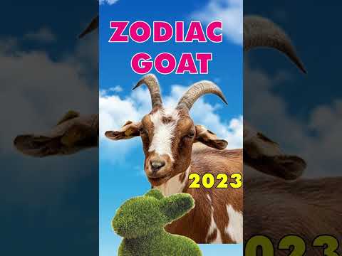 2023 Chinese Horoscope: Zodiac Goat Forecast. What Will Happen in the Year of the Rabbit? #shorts