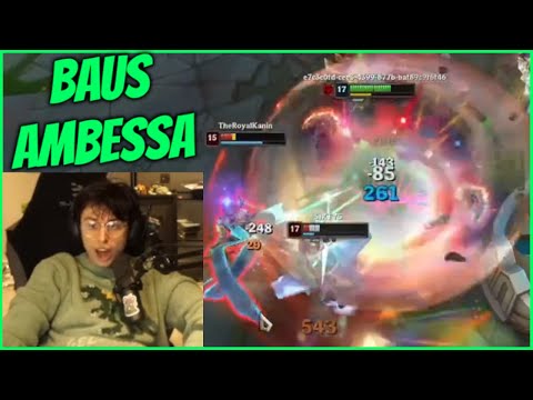 Caedrel Reacts To Baus Crazy Ambessa Play