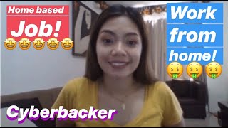 Be a Cyberbacker today! (Home based Job) - Cami Mendoza