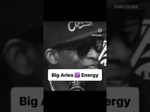 #BigAriesEnergy  #AriesGangGang