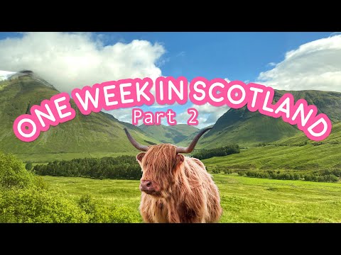 ☆One Week In Scotland Part 2 : Loch Ness, The Highlands, Edinburgh Art☆