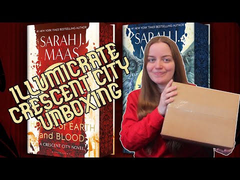 UNBOXING | Illumicrate Exclusive: Crescent City by Sarah J. Maas