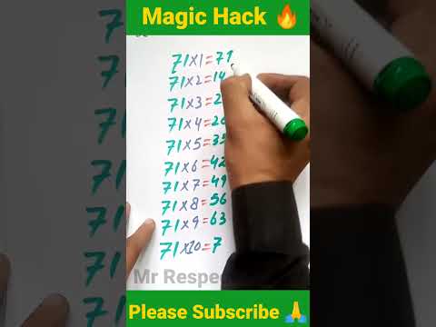 Table Tricks | viral table #maths #vedicmathstricksforfastcalculation #vedicmathssquareofanynumber