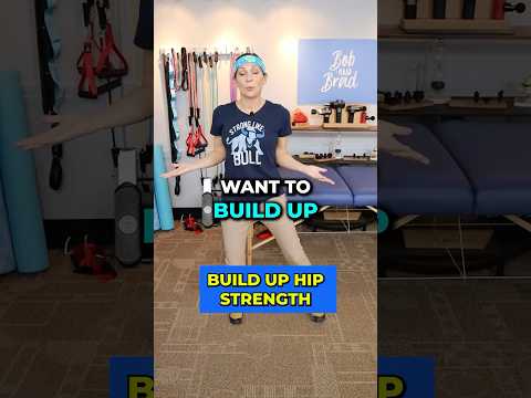 Build Up Hip Strength #seniorfitness #hipstrength #bobandbrad #physicaltherapy #dailyworkout