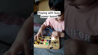 Busy Power Board. #trending #toddlers #toys #toddlegames #zavibuddy