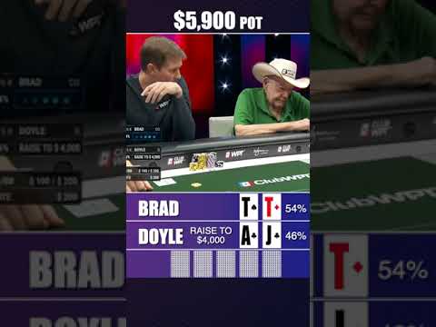 $40,000 All In Vs Doyle Brunson!!!