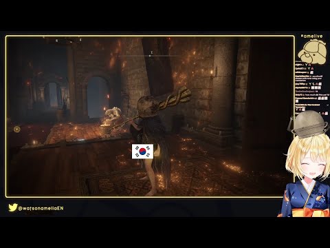 Sword in Korean is '*um' | Amelia is Korean master now