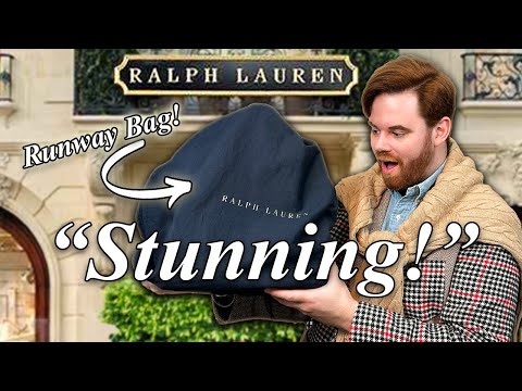 An Unbelievable Unboxing! ✨  Runway Ralph Lauren Ricky Bag