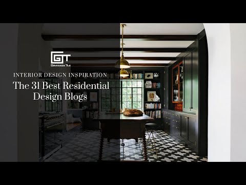 The 31 Best Residential Design Blogs Featuring Awesome Cement Tile