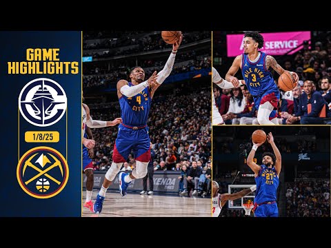 Denver Nuggets vs. Los Angeles Clippers Full Game Highlights 📺 | 1/8/25