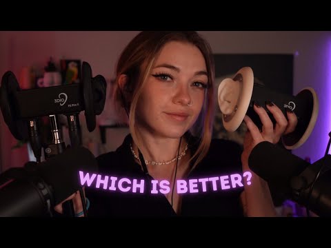 ASMR | Comparing the 3Dio FS XLR and the 3Dio FS Pro II  ✨