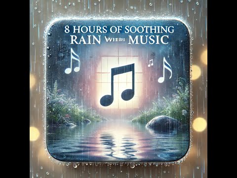 Calming 8-Hour Rain with Music 🌧️🎶 Relaxation and Sleep Sounds @Sukoto140