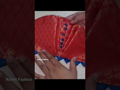 Simple and easy sleeve design cutting and stitching #shorts #shortsvideo #rohinifashion