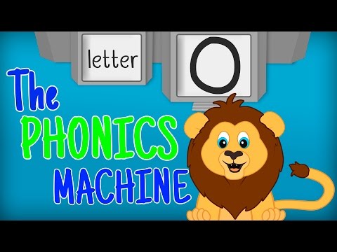 THE LETTER O SONGS -Phonics Songs for Kids Alphabet Sounds PHONICS MACHINE ABC Sounds Song Preschool