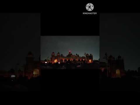 Mysore palace Night Light Show