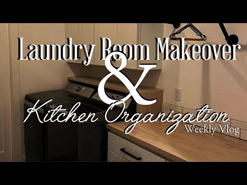 Sunday Reset | Laundry Room Makeover