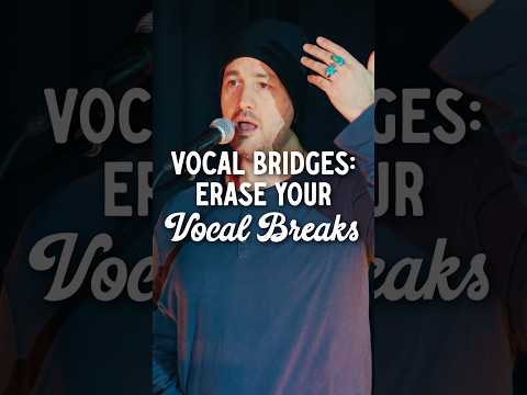 Vocal Bridges: Eliminate Your Vocal Breaks #voice #singing #singer #music #singinglesson #shorts