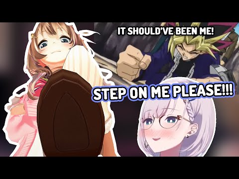 Reine Got Stepped on By Risu....[Ayunda Risu, Pavolia Reine | Hololive ID]