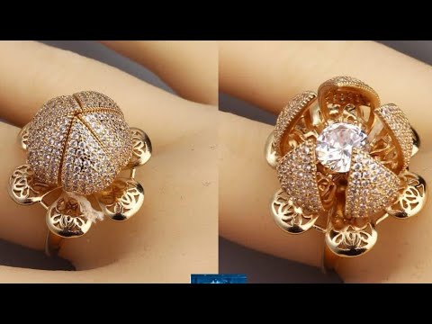 New model adjustable rose gold ring/ Imitation jewellery online shopping @ affordable price