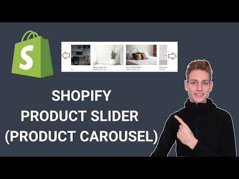 Shopify how to create a Featured Product Slider