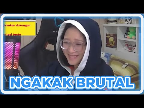 Kak Giska Tahan Tawa Vs Kak Giska Gak Tahan Tawa