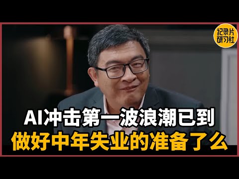 【第一人称复数】2025AI冲击第一波浪潮已到，屏幕前的你做好中年失业的准备了么？#周轶君 #历史 #文化 #聊天 #纪实 #熱門 #推薦 #脱口秀 #女性実況 #感情 #ai