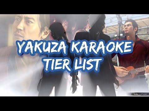 Yakuza Karaoke Tier List (4K Sub Special)