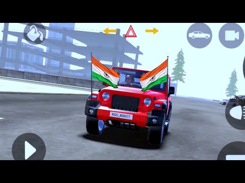 Dollar (Song) Modified Mahindra Black Thar👿 || Indian Cars Simulator 3D || Android Gameplay Part 3