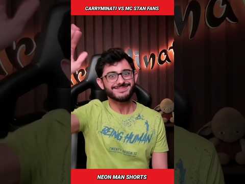 CarryMinati Vs MC Stan Fans CONTROVERSY! Why? | CarryMinati MC Stan Roast Shorts Facts #shorts