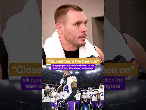 Vikings players visibly emotional after  season-ending loss to the L.A. Rams