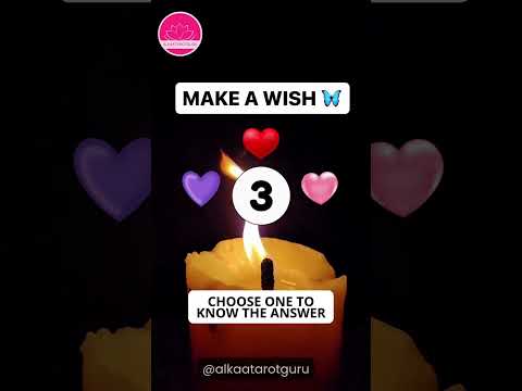 Make a Wish and Read Description 👇👇 to the Answer #shorts #viralvideos #tarotreadings #intuition