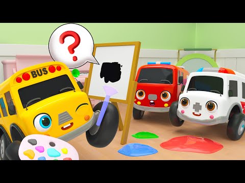 Learn To Draw with Finger Family Song + More Nursery Rhymes & Kids Songs - Baby Car Songs TV