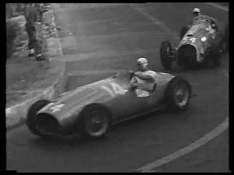 15/10/1950 F2 international race 10th circuito del garda.Alberto Ascari, I Scuderia Ferrari wins