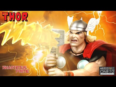 Mezco THOR One:12 Collective Full Reveal Marvel Action Figure Preorder Up