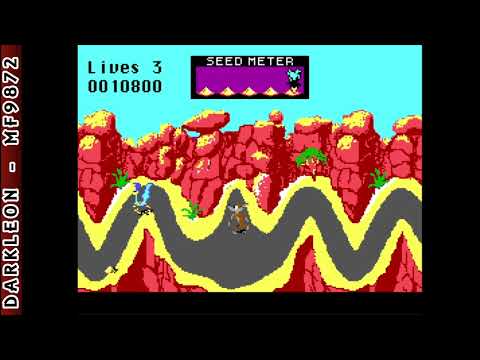 Road Runner © 1989 Mindscape - PC DOS - Gameplay