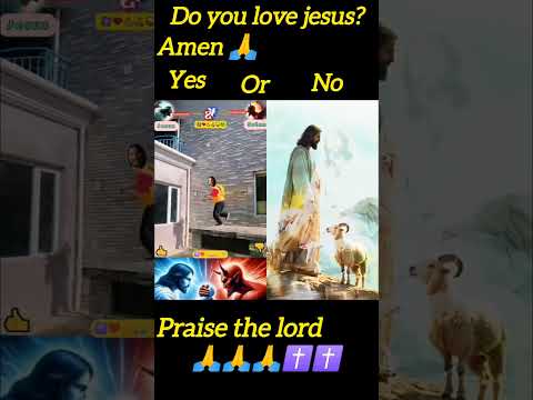 JESUS VS SATAN Jesus extreme jump,Satan can't trap jesus #jesuschrist #jesusfreak #popularshorts