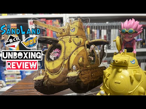 🇯🇵 SandLand Tank 104 World Collectable Figure & Ichiban Kuji Unboxing / Review Beelzebub WCF