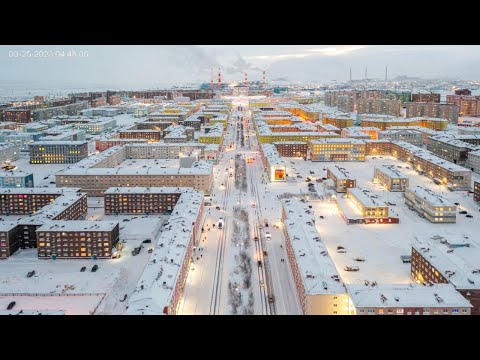 🥶🅻🅸🆅🅴🥶Frozen Siberian City🌨️Life Under Extreme Cold❄️Daily Life at -30°C🎄Winter Snow Christmas🎅🏽