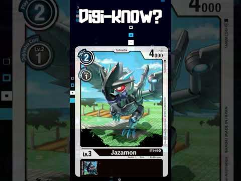 #DigiKnow Jazamon makes his Debut in Digimon Linkz? #DigimonCardGame #digimontcg #digimon #shorts