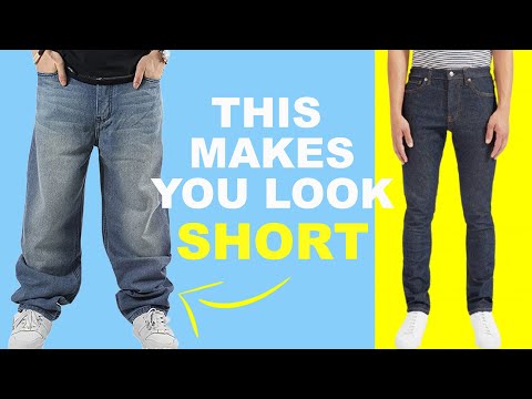 6 Sneaky Ways to Look TALLER and LEANER for Short Guys | Style Tips